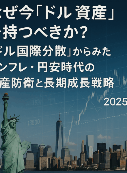 なぜ今「ドル 資産」を持つべきか？「ドル 国際分散」からみたインフレ・円安時代の資産防衛と長期成長戦略：2025年