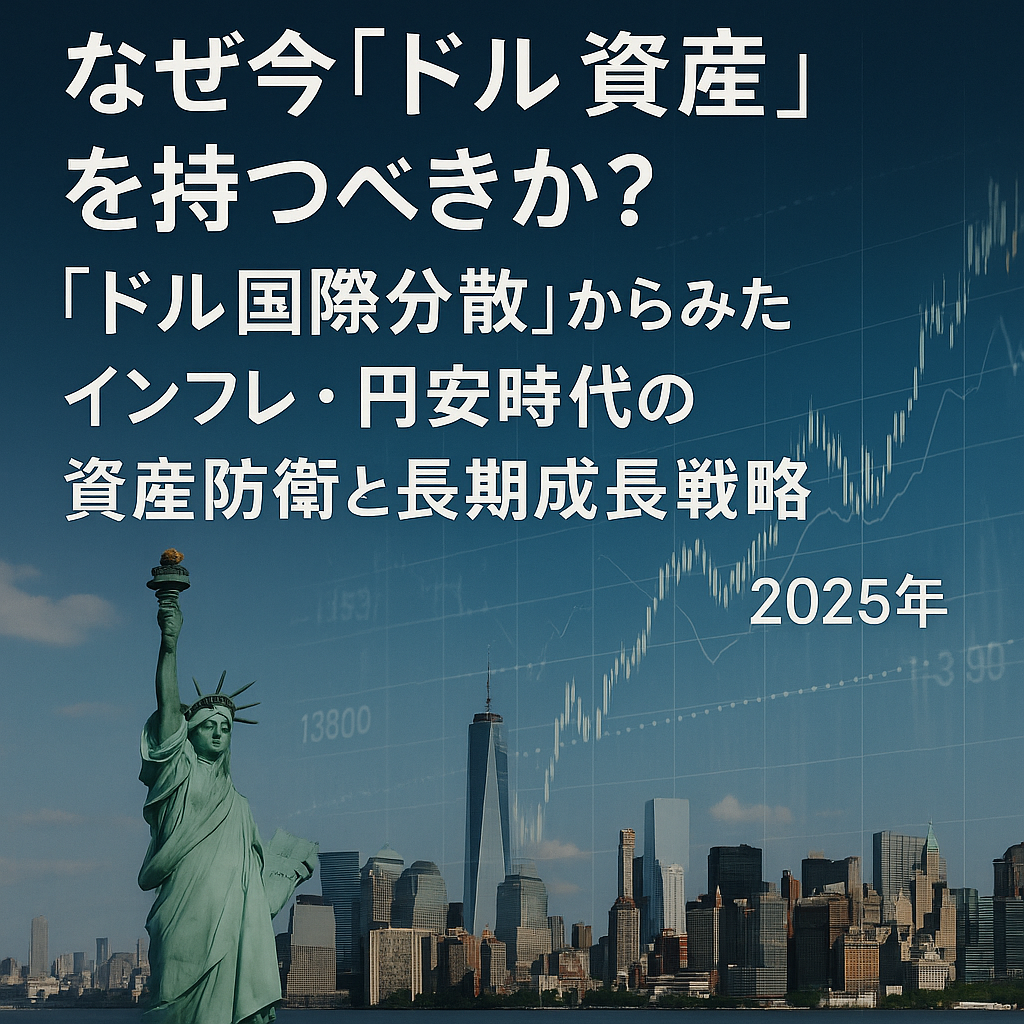 なぜ今「ドル 資産」を持つべきか？「ドル 国際分散」からみたインフレ・円安時代の資産防衛と長期成長戦略：2025年