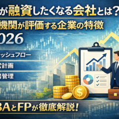 銀行が融資したくなる会社とは？金融機関が評価する企業の特徴～2026