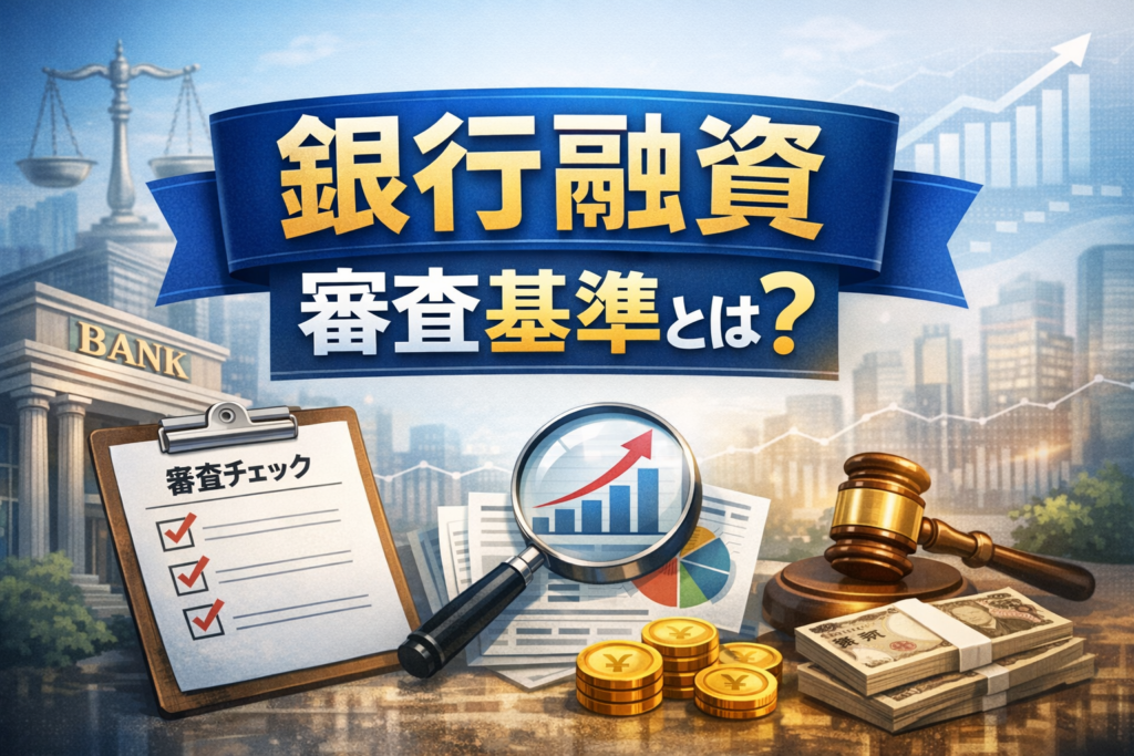 ① 銀行融資 審査基準とは
