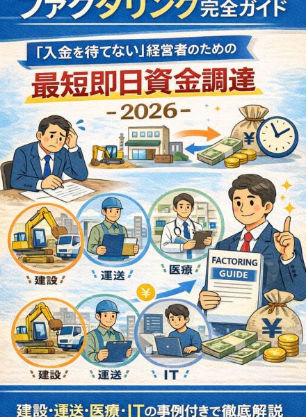ファクタリング完全ガイドー「入金を待てない」経営者のための、最短即日資金調達 ―2026